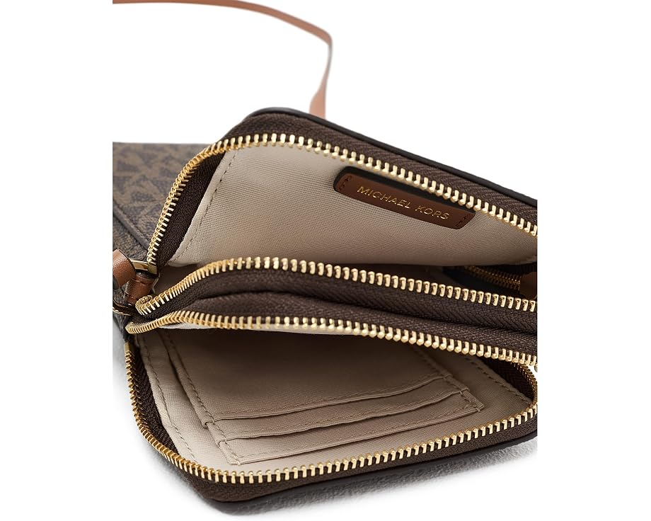 Сумка Michael Kors Jet Set Small через плечо с двумя молниями