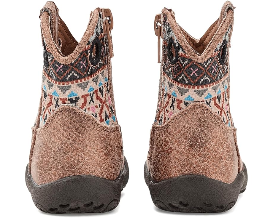 Сапоги Cowbaby Willow Aztec с принтом ацтеков и боковой молнией