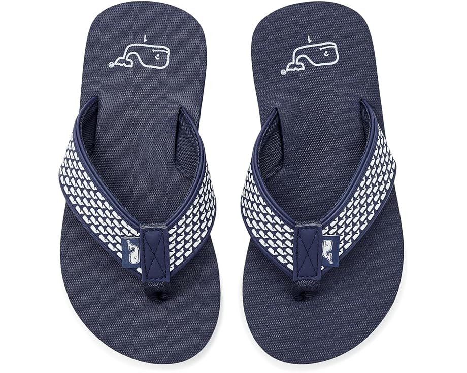 Детские шлепанцы Micro Whale Foam Flip Flops от Vineyard Vines