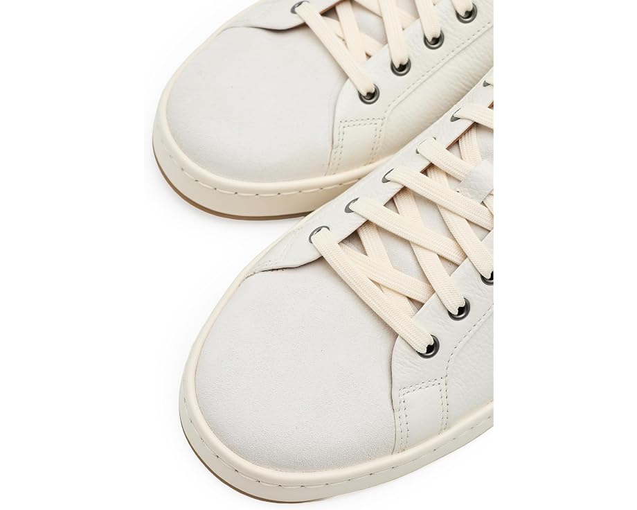Кроссовки Barnes 2 на шнуровке от Allen Edmonds белая кожа