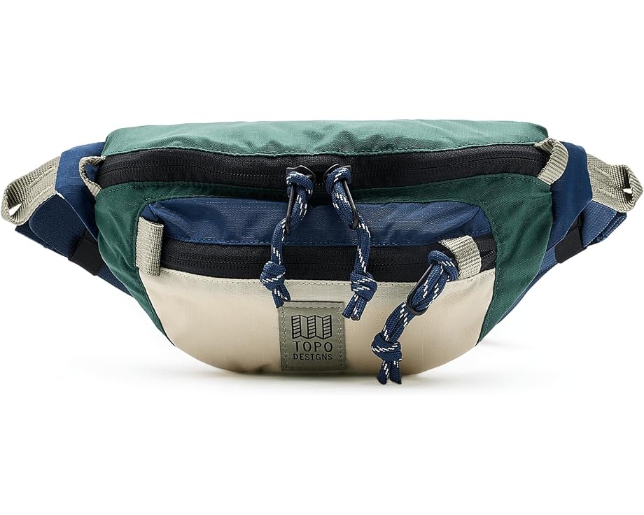 Поясная сумка Topo Designs Mountain из переработанного нейлона с двумя карманами