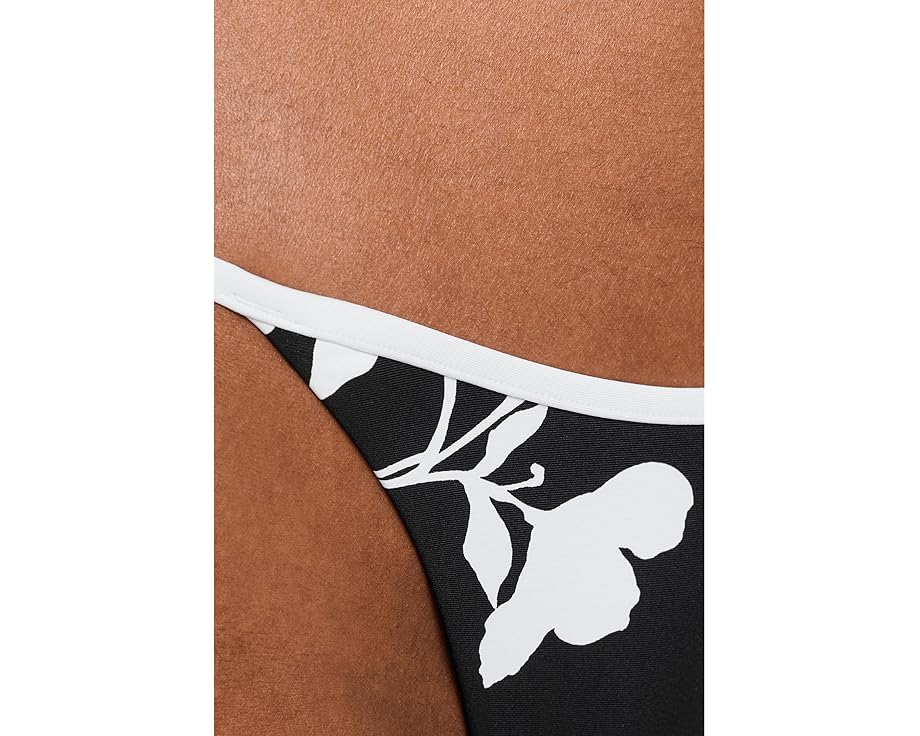 Seafolly плавки Mayflower Tie Side Rio Pants в черном цвете