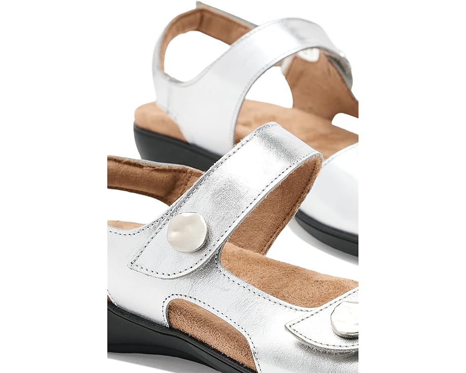 Сандалии Romi Metallic от Trotters на липучках с декором