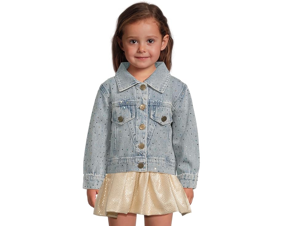 Джинсовая куртка Rainbow Sparkle Denim Jacket от Lola and The Boys