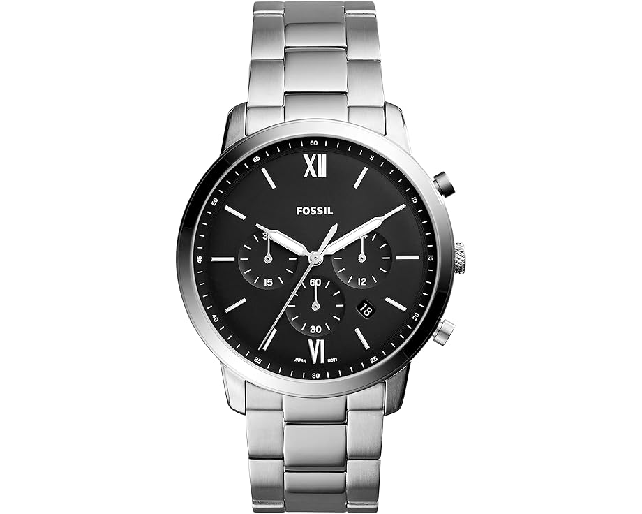 Часы Fossil Neutra Chronograph с хронографом и римскими цифрами
