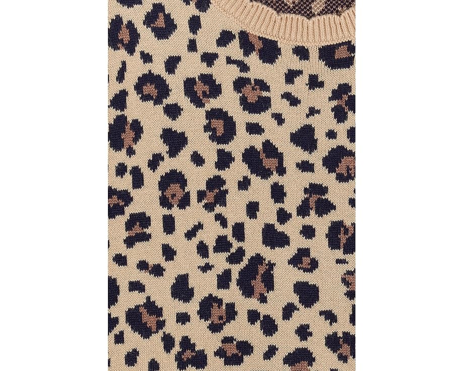 Animal Print Sweater (Toddler/Little Kid/Big Kid)