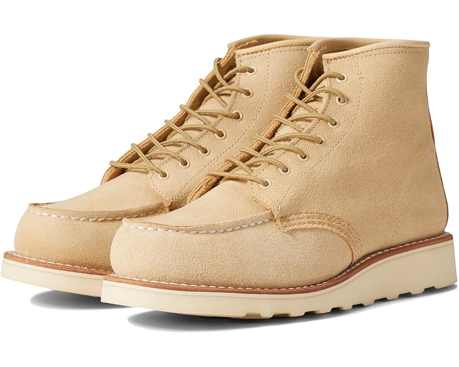 Ботинки Red Wing Heritage 6" Classic Moc с водонепроницаемой кожей и гибкой подошвой из крепа