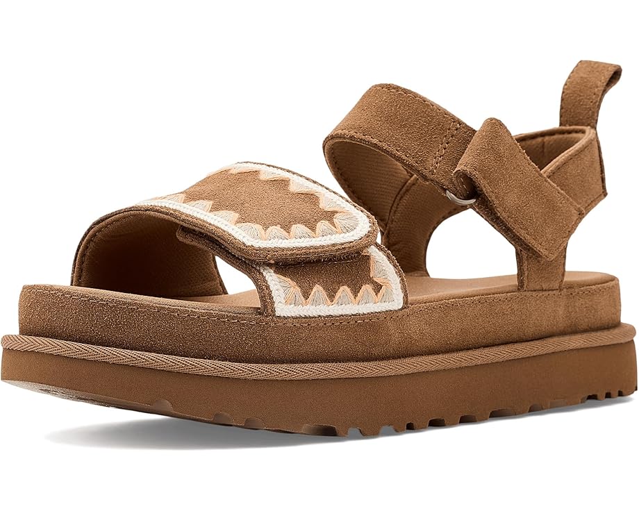 Сандалии UGG Goldenstar Artistitch с вышивкой и регулируемой лямкой