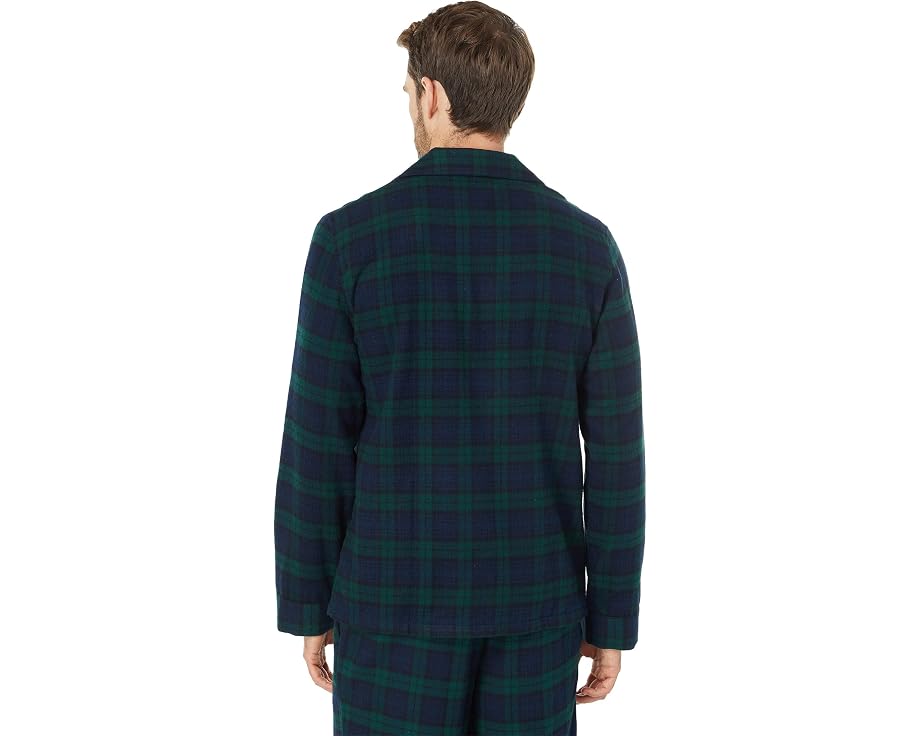 LLBean Scotch Plaid фланелевая пижама
