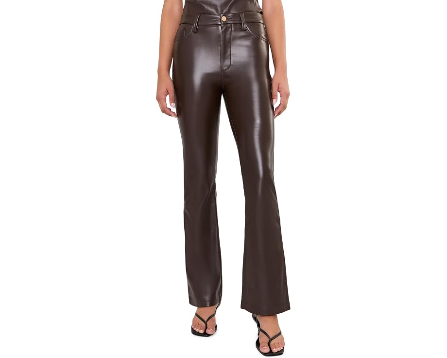 Джинсы Joe's Jeans The Vegan Leather Hi Honey Bootcut