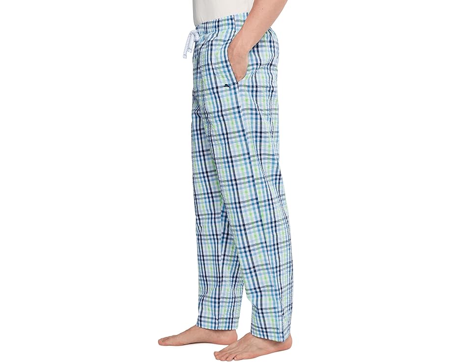Хлопковые брюки Cotton Seersucker Woven Tommy Bahama с принтом