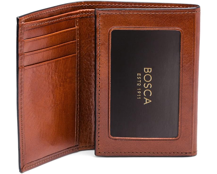 Многофункциональный кошелек Old Leather Collection с двумя окнами для ID от Bosca
