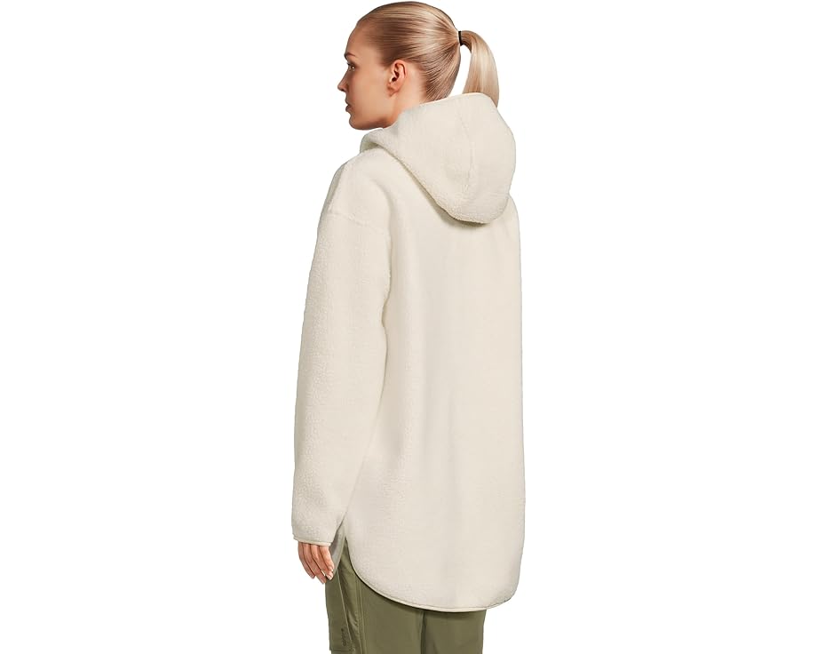 Длинная куртка Fjällräven Vardag Pile Fleece с капюшоном из переработанного полиэстера