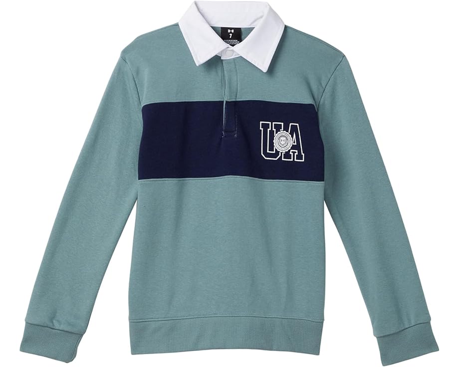 Under Armour Kids Регби French Terry с застежкой на кнопках