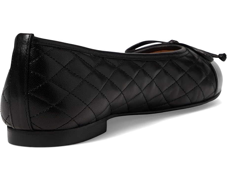 Туфли French Sole Tamara с стеганым верхом и бантом из гладкой кожи
