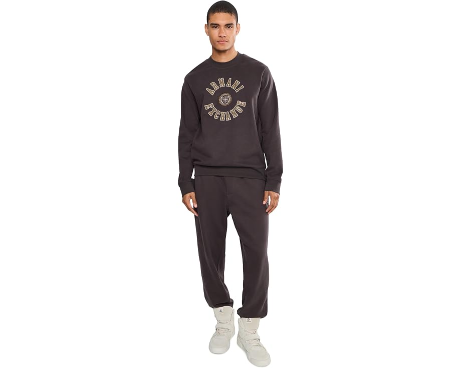 Свитшот Armani Exchange Collegiate с круглым вырезом