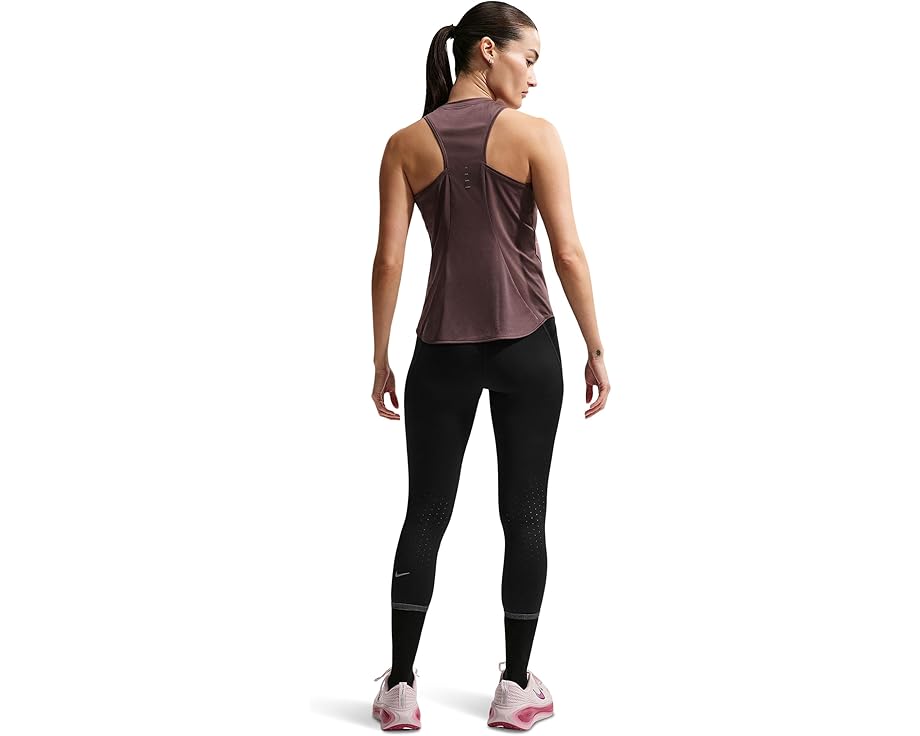 Беговой топ Nike Swift Dri-FIT с сетчатой панелью и светоотражающими элементами