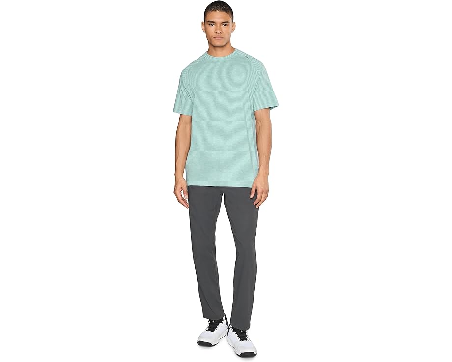Футболка tasc Performance Carrollton Tee с мини-полосками и защитой UPF 50+