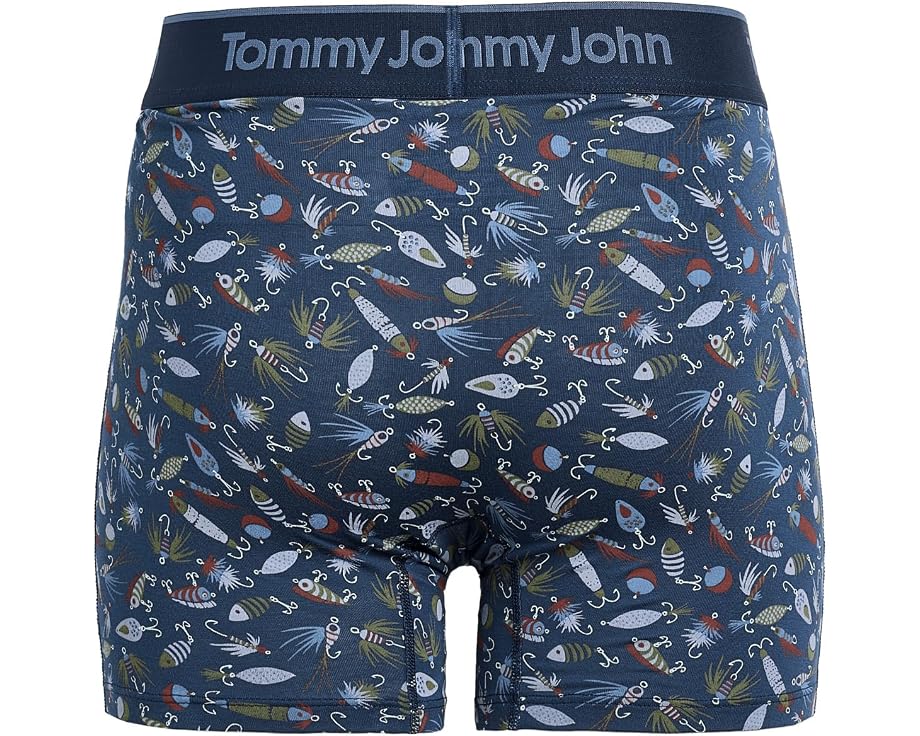 Tommy John Second Skin Modal 4 дюйма (10.16 см) боксеры 3 шт из роскошной ткани