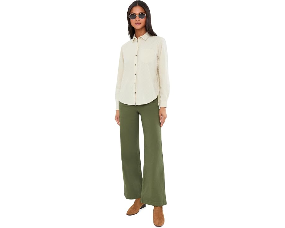 Брюки Toad&Co Earthworks Wide Leg Chino из органического хлопка