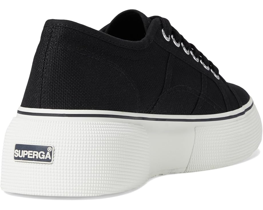 Кроссовки Superga 2287 Bubble Line на платформе с круглым носком