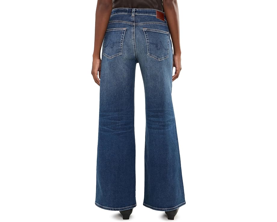AG Jeans Saige джинсы широкие с завышенной талией