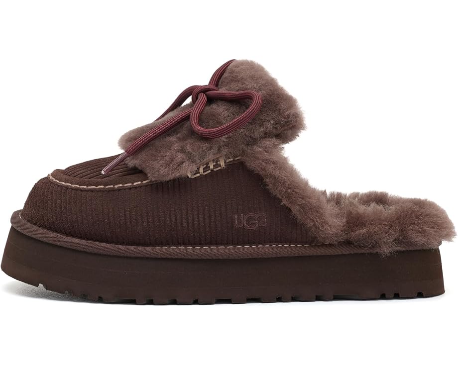 UGG Disquette Heritage замшевые сапоги с мехом