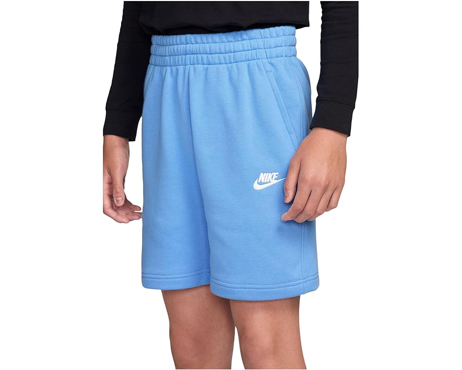 Детские шорты Nike Kids Sportswear Club Fleece French Terry с карманами