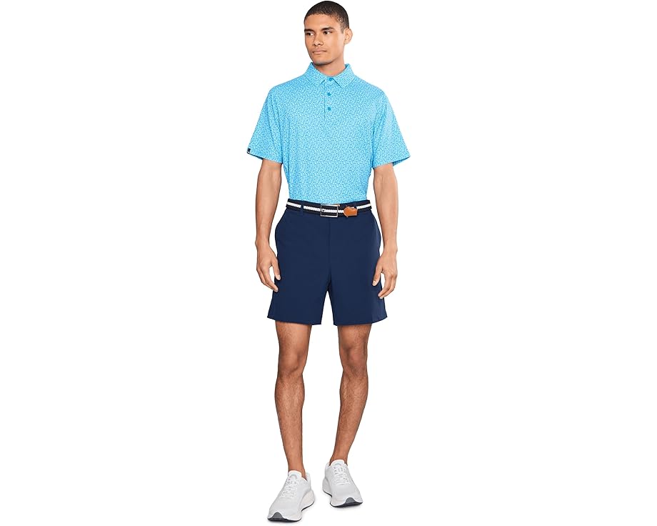 Поло Callaway с принтом в клетку и вышивкой Tile Gingham