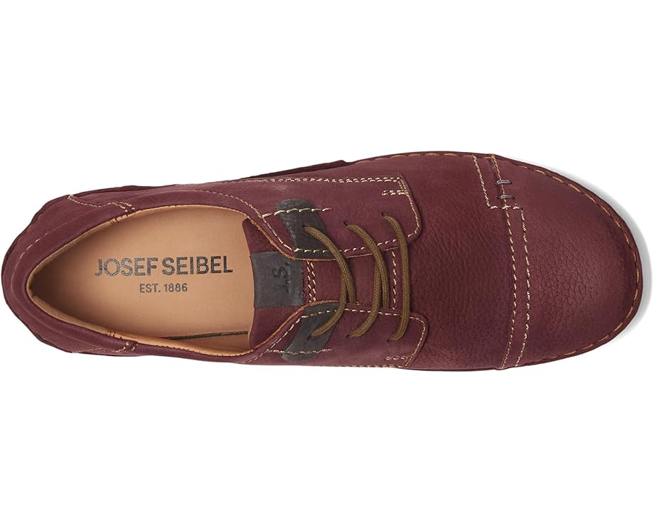 Туфли Josef Seibel Fergey 68 из нубука с застежкой на липучке