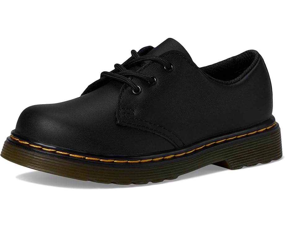 Классические туфли Dr. Martens 1461 T с гибкой подошвой и контрастной строчкой