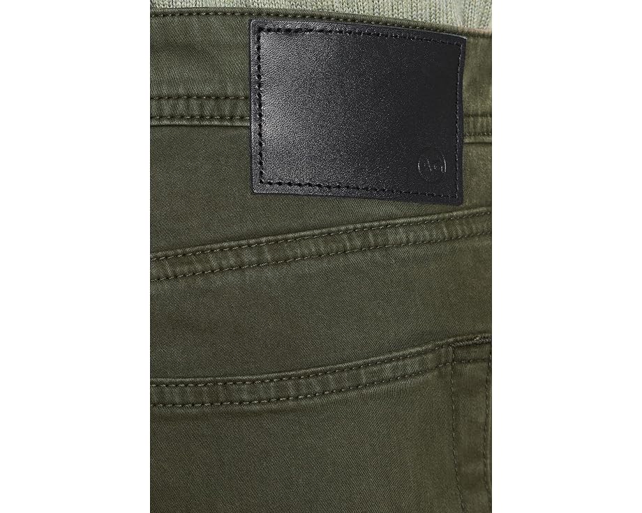 Брюки зауженные Graduate Tailored Leg от AG Jeans серо-оливковые