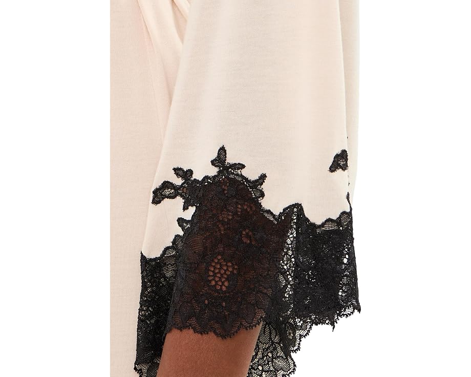 Natori Luxe Shangri La Wrap халат кружевной