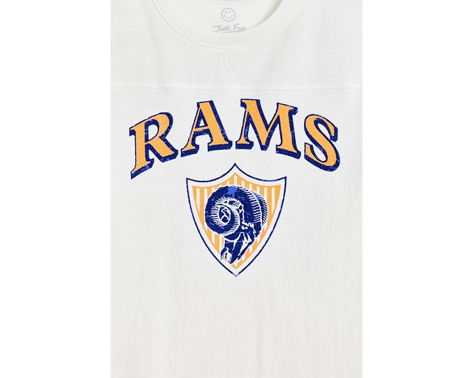 Футболка NFL Los Angeles Rams с полосатым воротом (Little Kid/Big Kid)