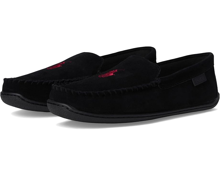 Тапочки-мокасины Polo Ralph Lauren Brenan Moc с подкладкой из искусственного меха и стелькой из пены с памятью