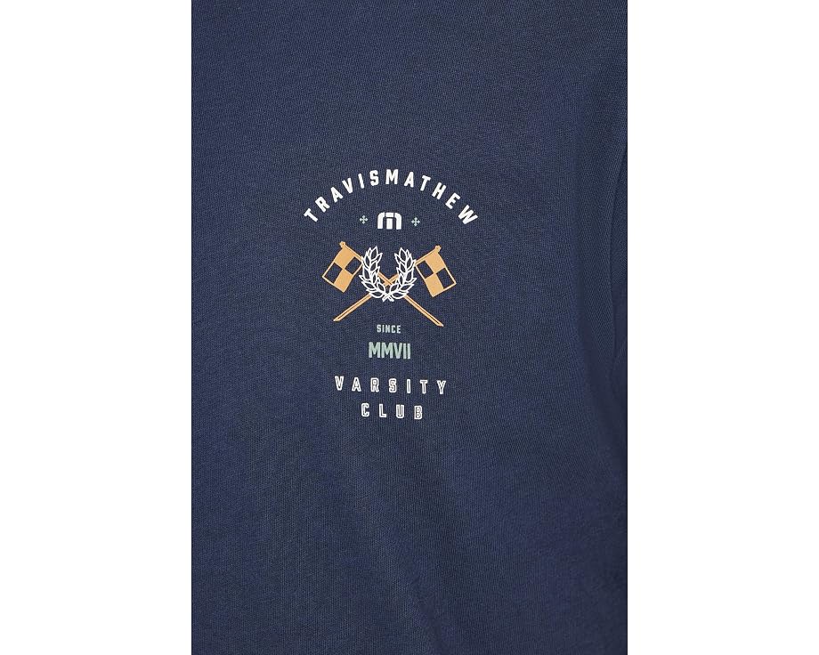 Футболка TravisMathew Varsity Club с круглым вырезом