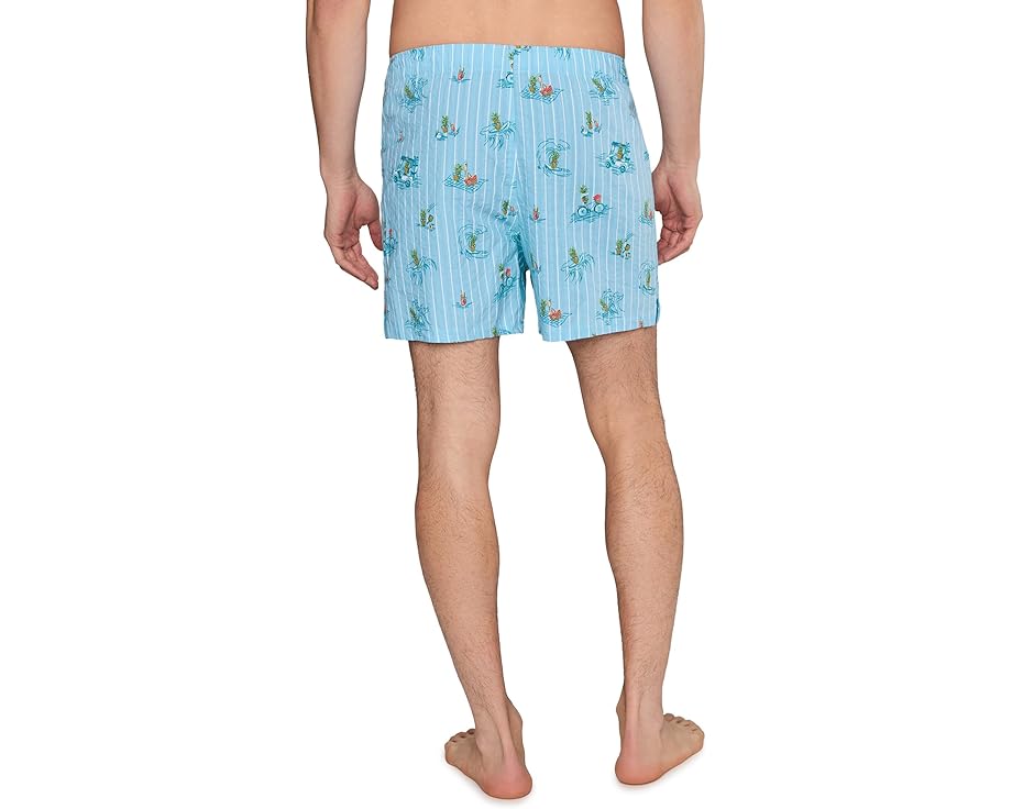Шорты Cotton Seersucker Woven Boxer Tommy Bahama с принтом