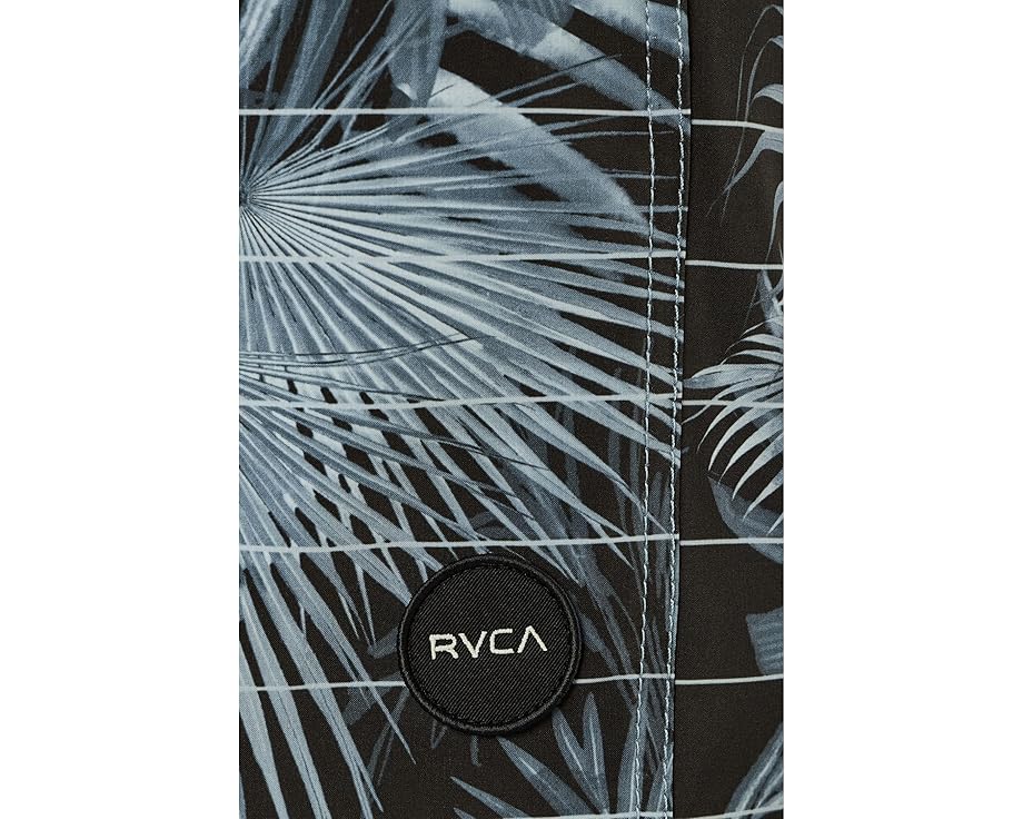 Плавки RVCA Steady Stripe Trunk с карманами на молнии и шнурке