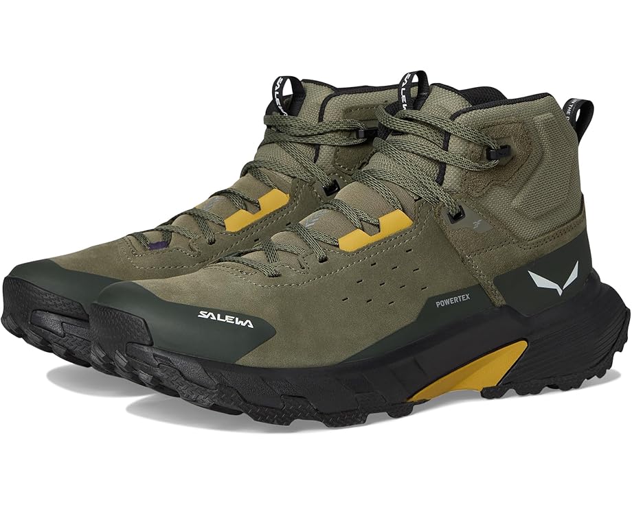 Треккинговые ботинки SALEWA Pedroc 2 Leather Mid Ptx на мембране PowerTex
