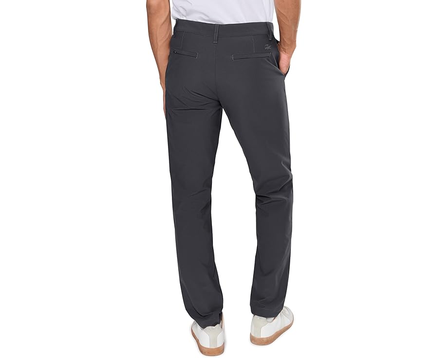 Lacoste Брюки Commuter из эластичного полиэстера с прямым кроем