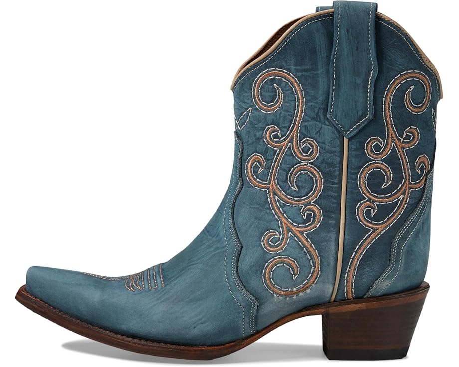Сапоги Frye L6068 с вышивкой и состаренной кожей