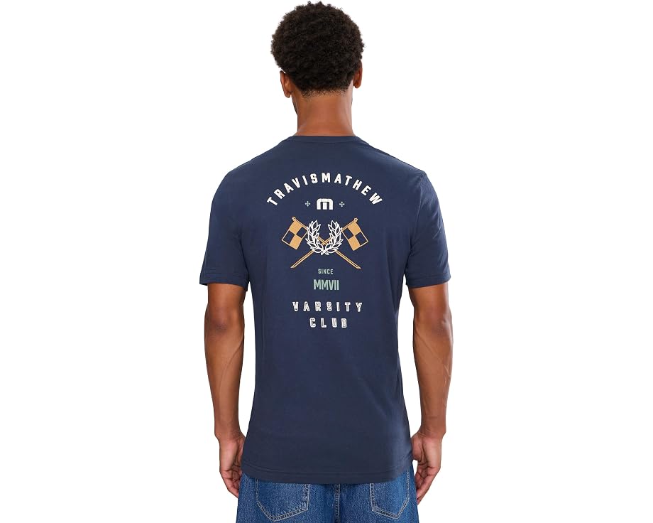 Футболка TravisMathew Varsity Club с круглым вырезом