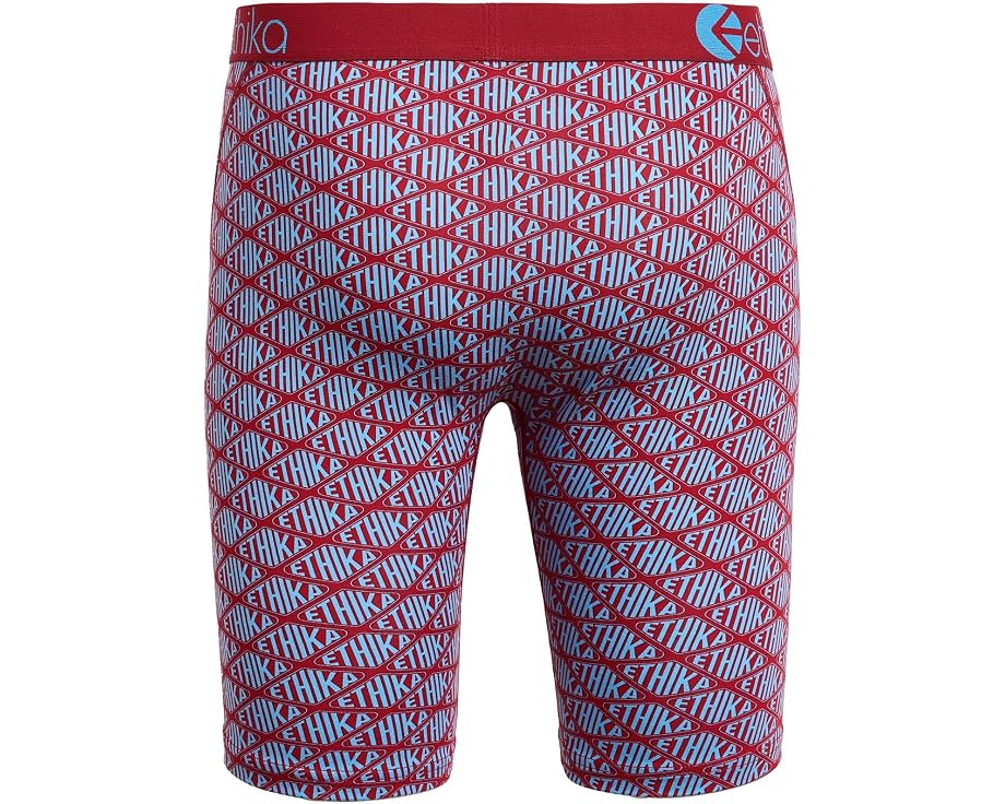 ethika трусы Diamond Crest с принтом Red Blue