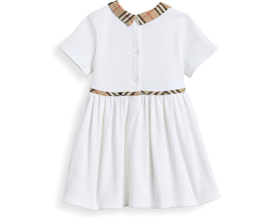 Платье Orla в клетку Burberry Kids с бантом