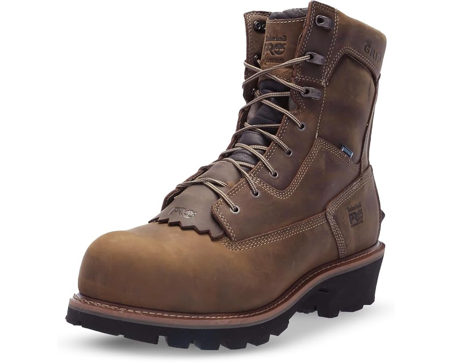 Ботинки Timberland PRO Evergreen Logger 8 дюймов водонепроницаемые с композитным носком