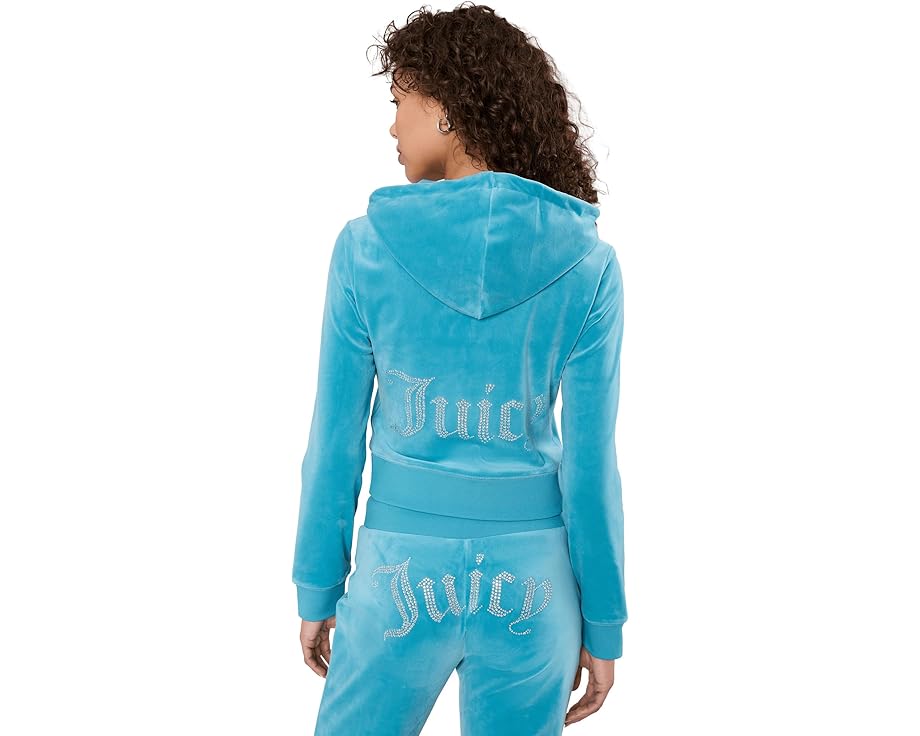 Трек-куртка Juicy Couture OG Bling с блестками Cut Glass