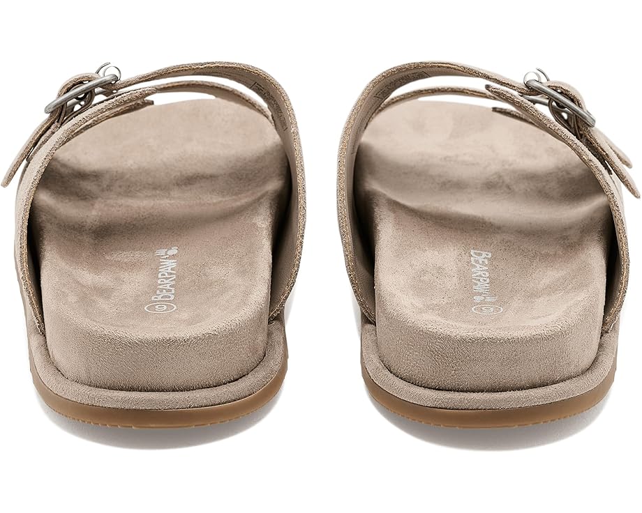 Сандалии Bearpaw Darcy с кожаным верхом и двойной пряжкой