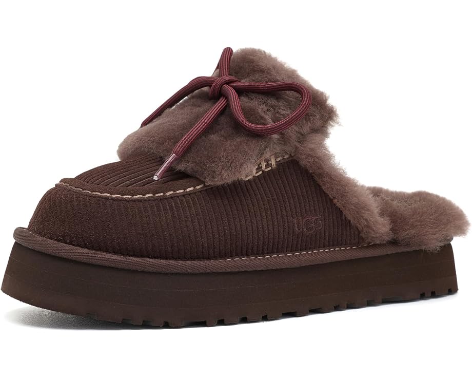 UGG Disquette Heritage замшевые сапоги с мехом