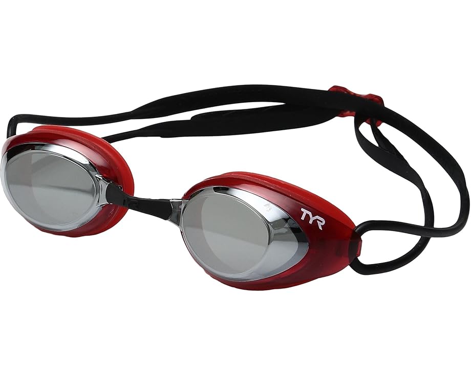 Очки для плавания TYR Black Hawk Racing Mirrored