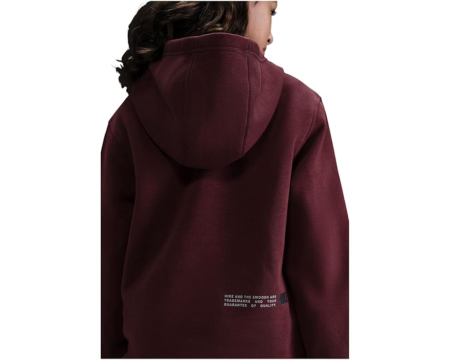 Детская худи Nike Sportswear Club Fleece из мягкого флиса с большим карманом